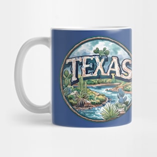 Texas State Design Mug